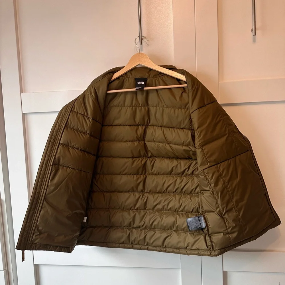 The North Face Aconcagua 2 500 Fill Goose Down Vest Military Olive Green Men’s M